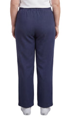 Women's Lightweight Pull-On Denim Jeans with Elastic Waist