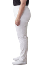 Women's Lightweight Pull-On Denim Jeans with Elastic Waist