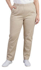 Women's Lightweight Pull-On Denim Jeans with Elastic Waist