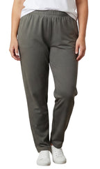 Women's Premium Cotton Stretch High-Waisted Black Leggings - Dressy Comfort in an Everyday Essential