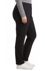 Women's Premium Cotton Stretch High-Waisted Black Leggings - Dressy Comfort in an Everyday Essential