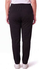 Women's Premium Cotton Stretch High-Waisted Black Leggings - Dressy Comfort in an Everyday Essential