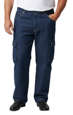 Men's Lightweight Double Cargo Pocket Pull-On Jeans